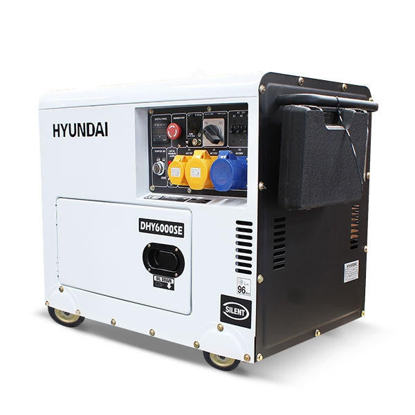 Hyundai DHY6000SE 5.2kW ‘Silent’ Standby Diesel Generator (Diesel Generators Less than 10kw)