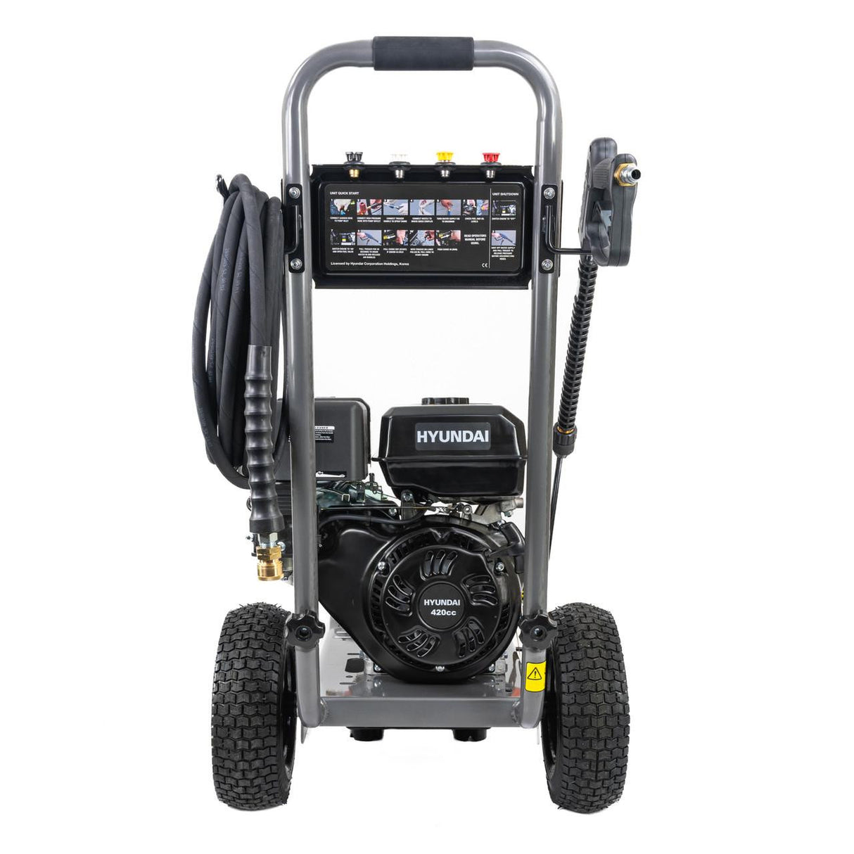 Hyundai 4000psi 275bar Petrol Pressure Washer 15L/Min 420cc Engine, Annovi Reverberi (AR) Pump| HYW4000P