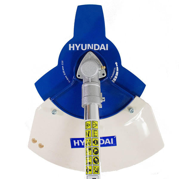 Hyundai 50.8cc Petrol Grass Trimmer / Brushcutter 'Cow Horn' Handlles 45cm Cutting Width | HYBC5080AV