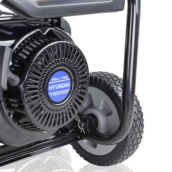 Petrol generator on wheels