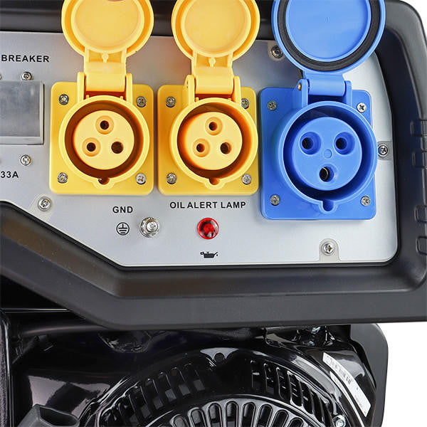 230v and 110v petrol generator