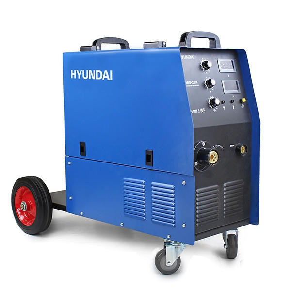 Hyundai 200 Amp MIG Welder, 230V Single Phase, Pro series HYMIG-200I