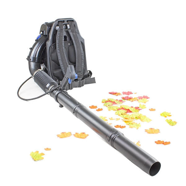 over-shoulder harness leaf blower