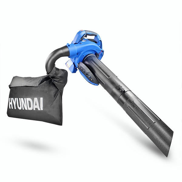 Hyundai 26cc 2-Stroke 3-in-1 Petrol Leaf Blower, Garden Vac & Shredder | HYBV2600X