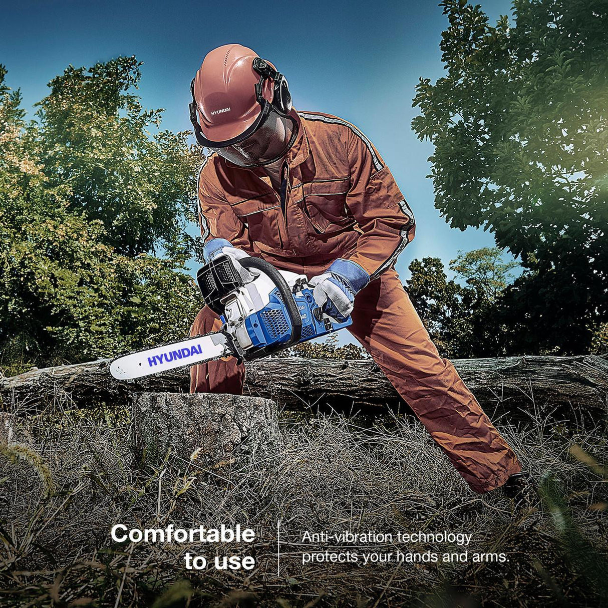 Comfortable to use: Anti-vibration technology protects your hands and arms