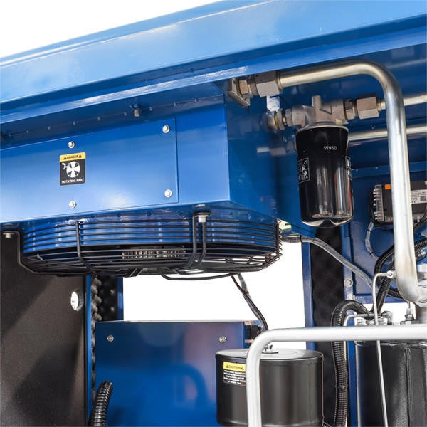 Hyundai 15hp 300L Heavy-Duty Industrial Screw Air Compressor, 400v, Quiet Running | HYSC150300