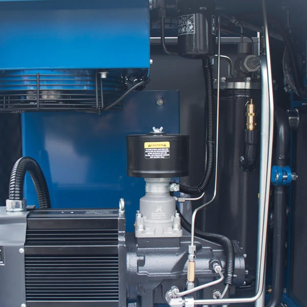 Hyundai 15hp 300L Heavy-Duty Industrial Screw Air Compressor, 400v, Quiet Running | HYSC150300