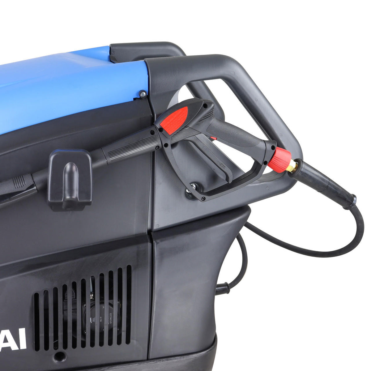 Hyundai 2610psi 180bar Hot Pressure Washer, 110°C 2.8kW Commercial Triplex Power Jet Washer | HY155HPW-1