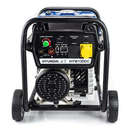 Hyundai 3.2kW / 4kVa Petrol Welder Generator, 120 Amp DC Welder | HYW130DC