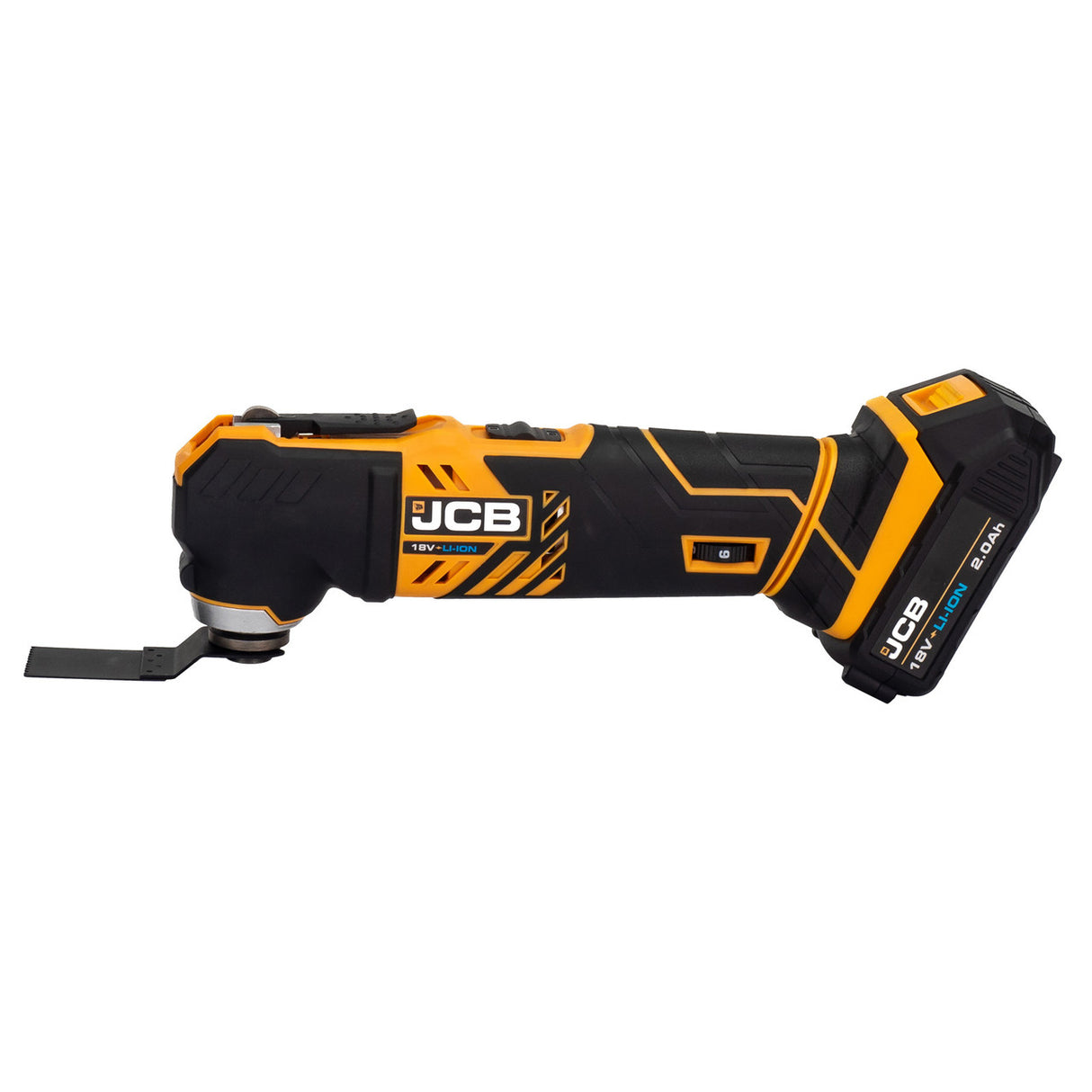 JCB 18V MULTI-TOOL WITH 2.0AH BATTERY AND 2.4A CHARGER | JCB-18MT-2X-B