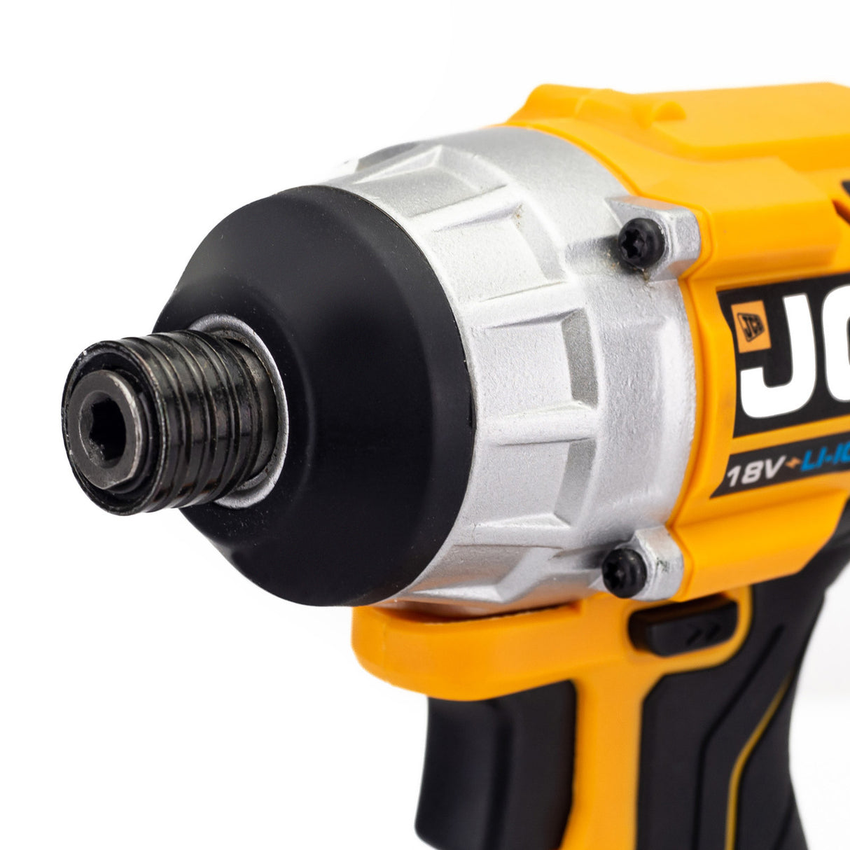 JCB 18V Impact Driver 1x2.0Ah battery with 2.4A fast charger with 13pc impact bit set in W-Boxx 136 | 21-18ID-2X-WB