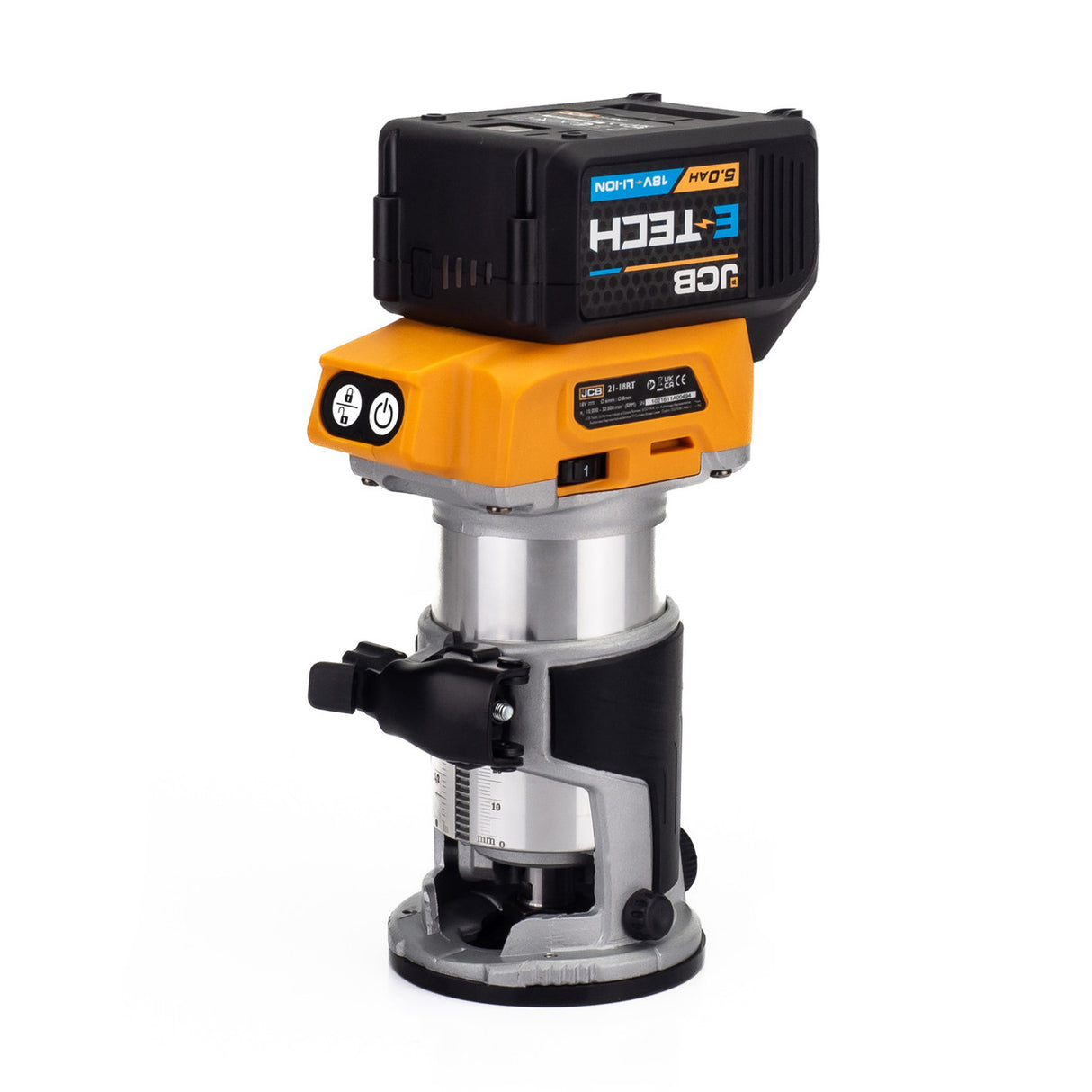 JCB 18V Brushless Trimmer Router Unit | 21-18RT-B