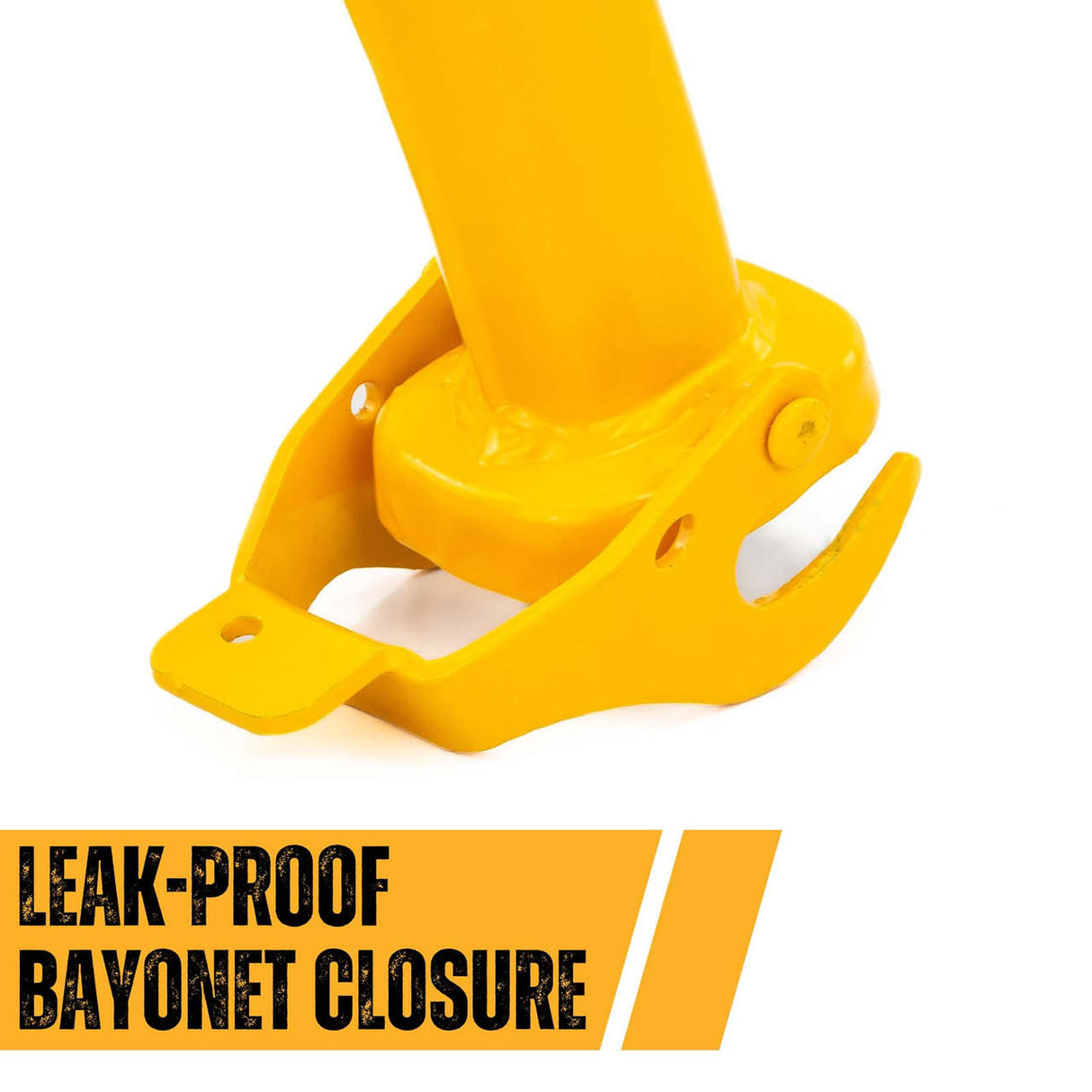 JCB Metal Spout Included Leak Proof Bayonet Closure