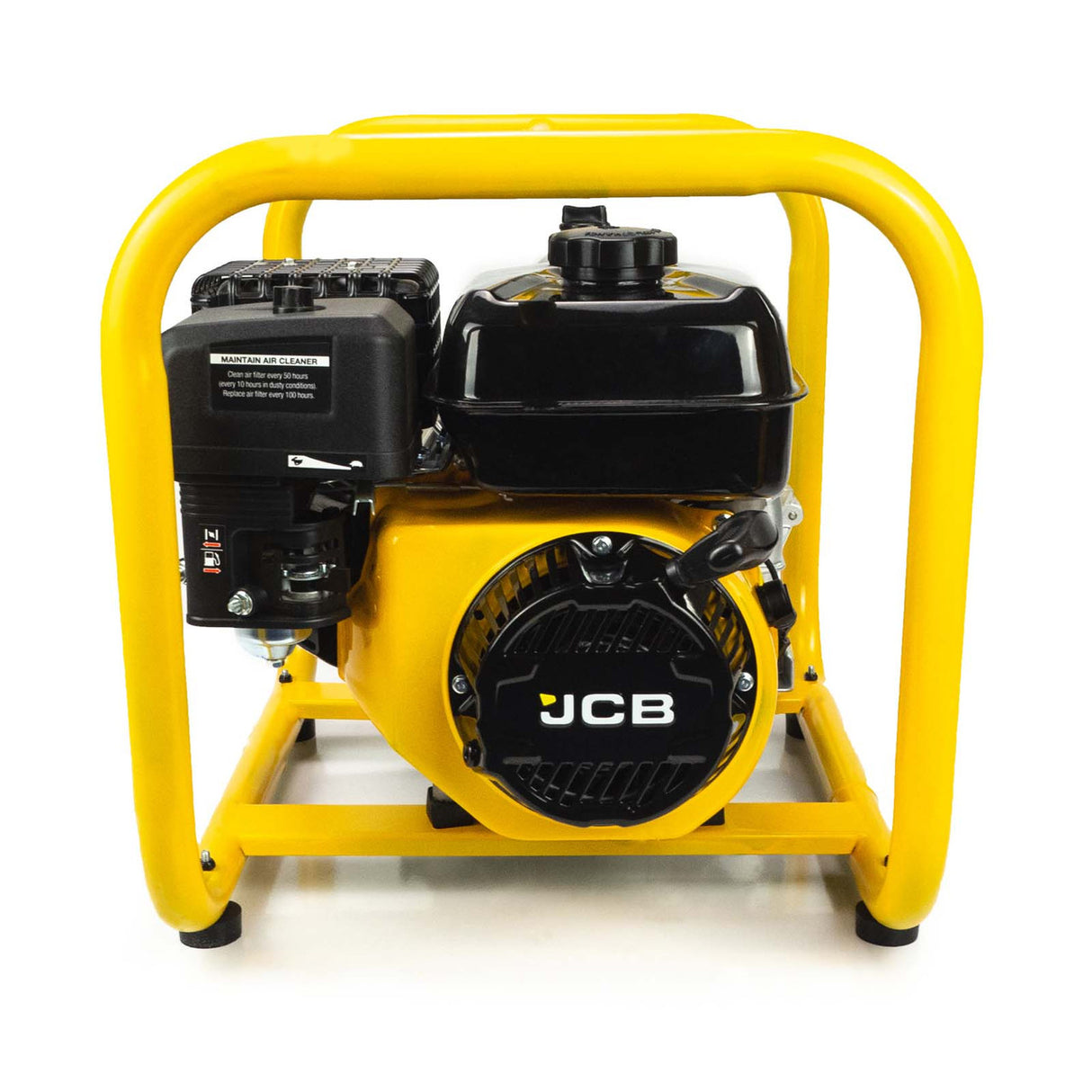JCB Tools Petrol open-frame trash water pump.