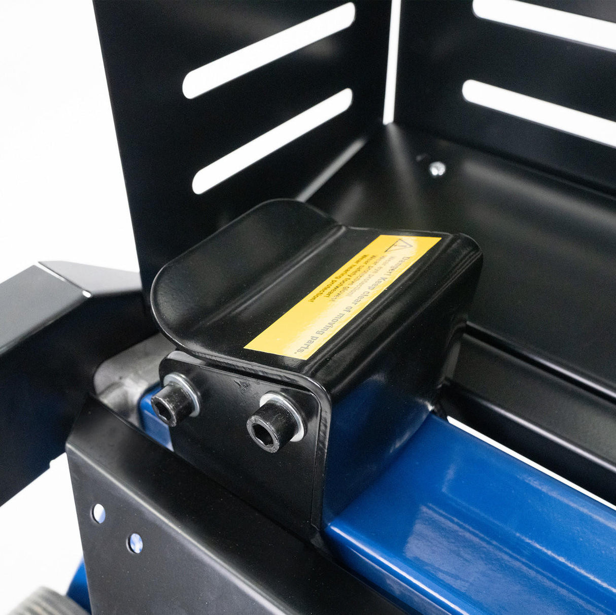 Safe Operation: Features a protective steel cage and two-hand operating system to prevent the risk of injury.