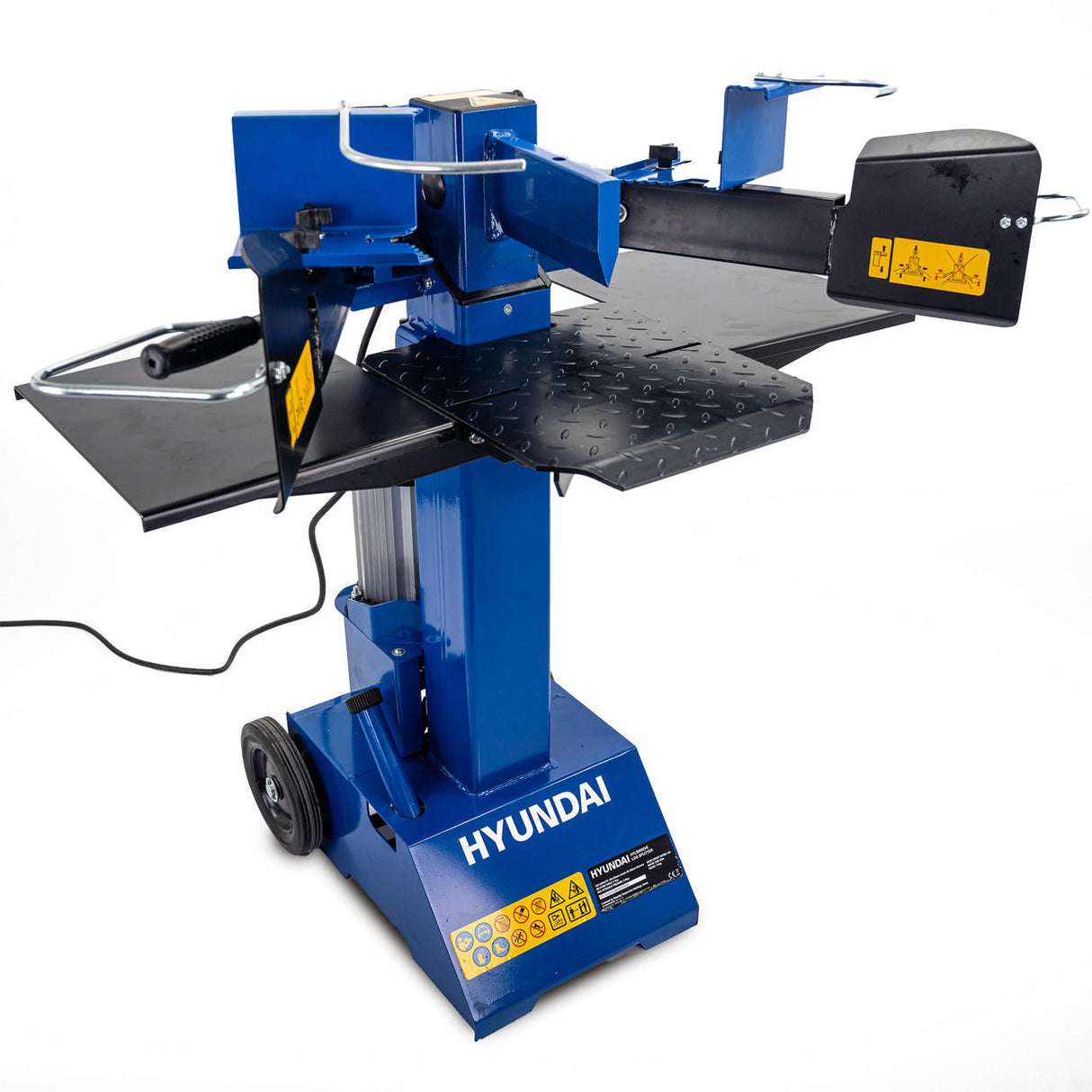 8 Tonne Splitting Force. Designed for splitting logs easily.