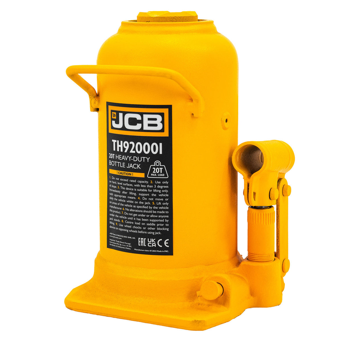 Welded construction design to prevent any oil from leaking during operation. | JCB Tools