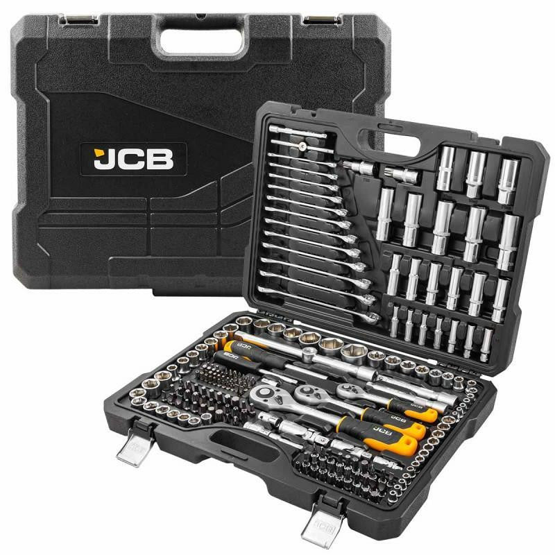 218 Socket and Tool Set in sturdy carry case