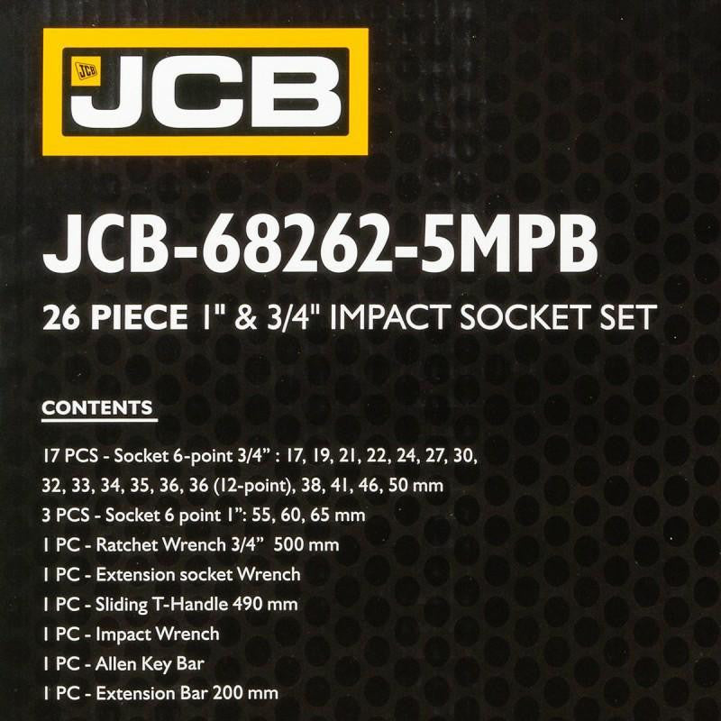 Key Features and Content of the JCB-68262-5MPB Impact Tool Set