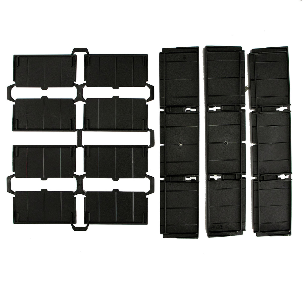 Removable bins to organise content your way.