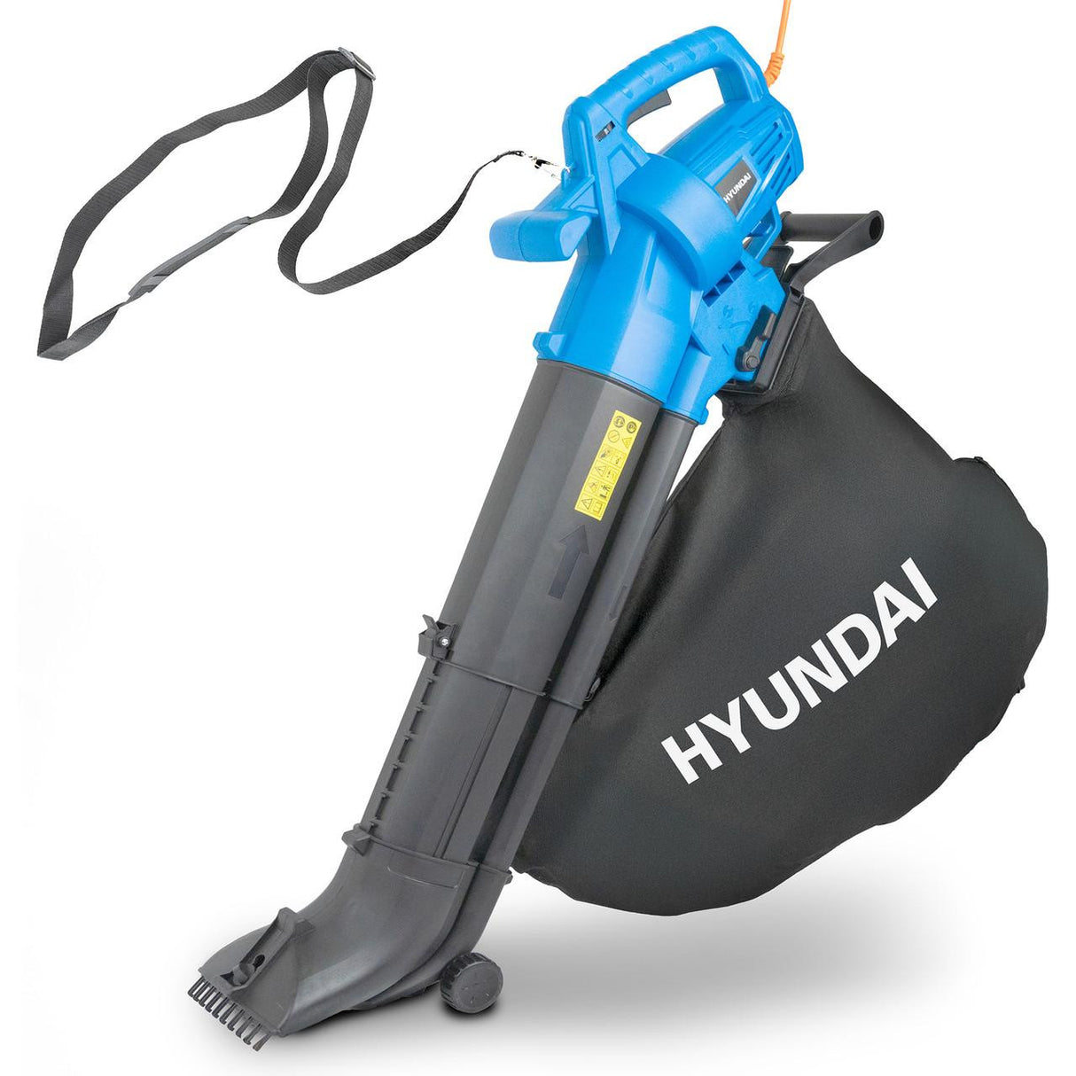 3 Great Functions on 1 - Blower Vacuum and Mulcher functions to clear and collect leaves efficiently