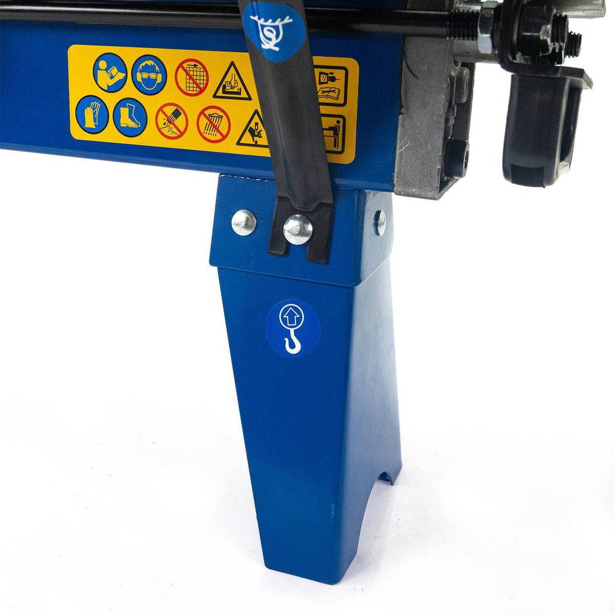Hyundai 7 Tonne, 520mm Horizontal Electric Log Splitter with Stand and Cross Wedge | HYLS7000HE+1361149+1361150