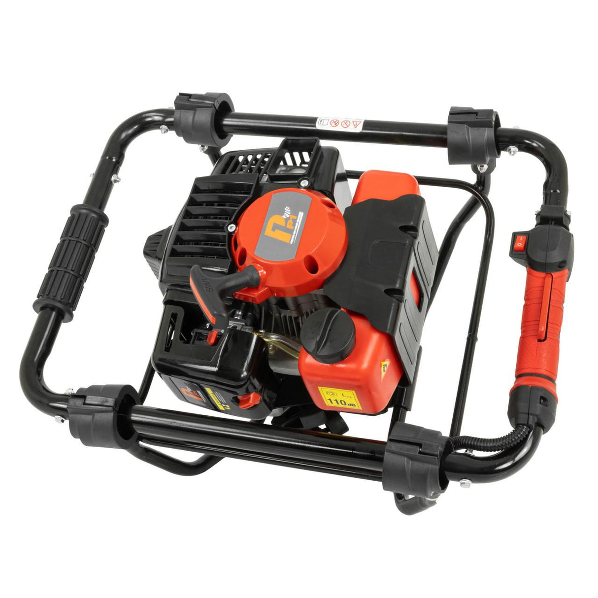 P1 56 cc Petrol Earth Auger with Brake System Post Hole Borer and Ground Drill - 100, 150 & 200mm | P1-EA560BR