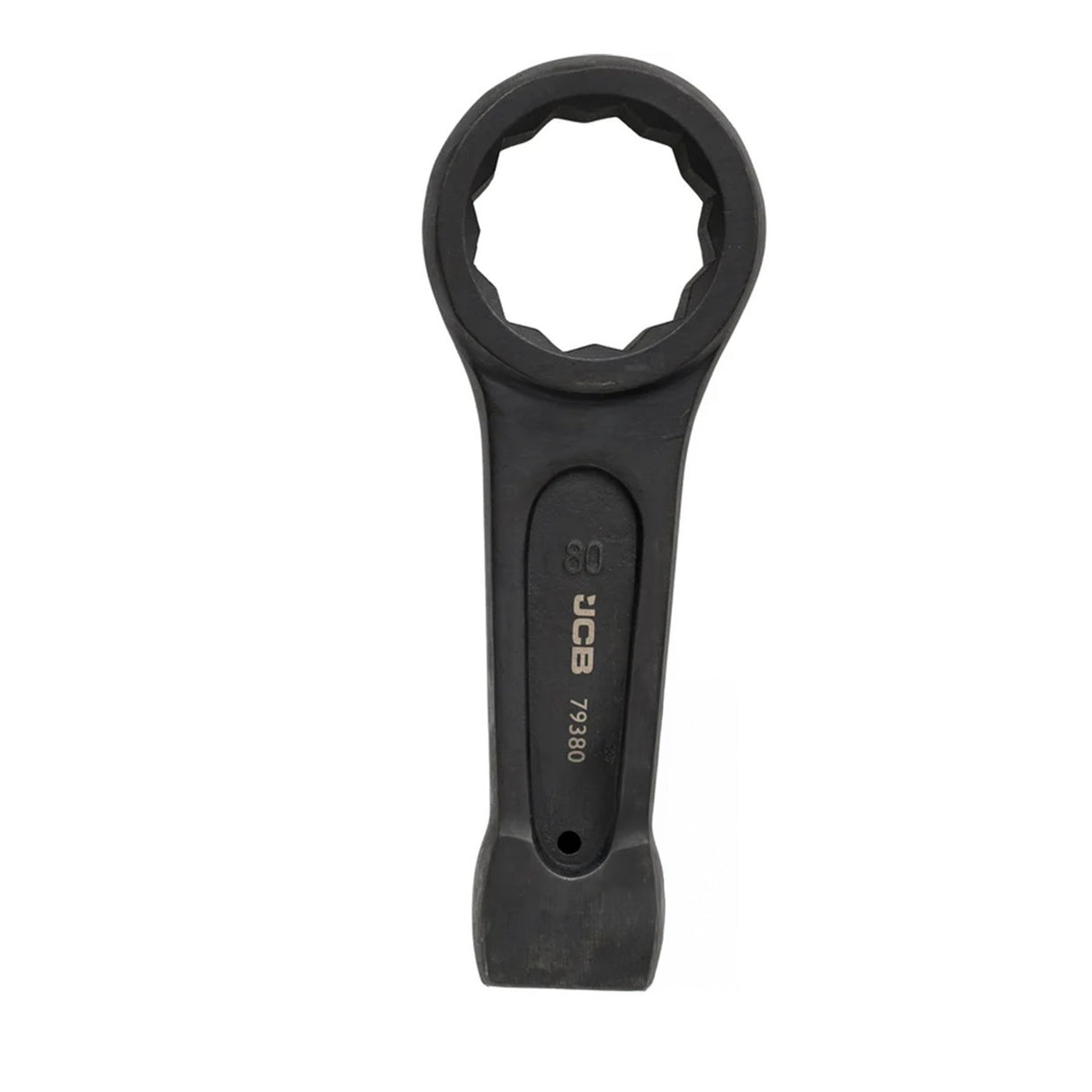 JCB 80mm Single Ring Slogging Spanner, Cr-V Steel | JCB-79380