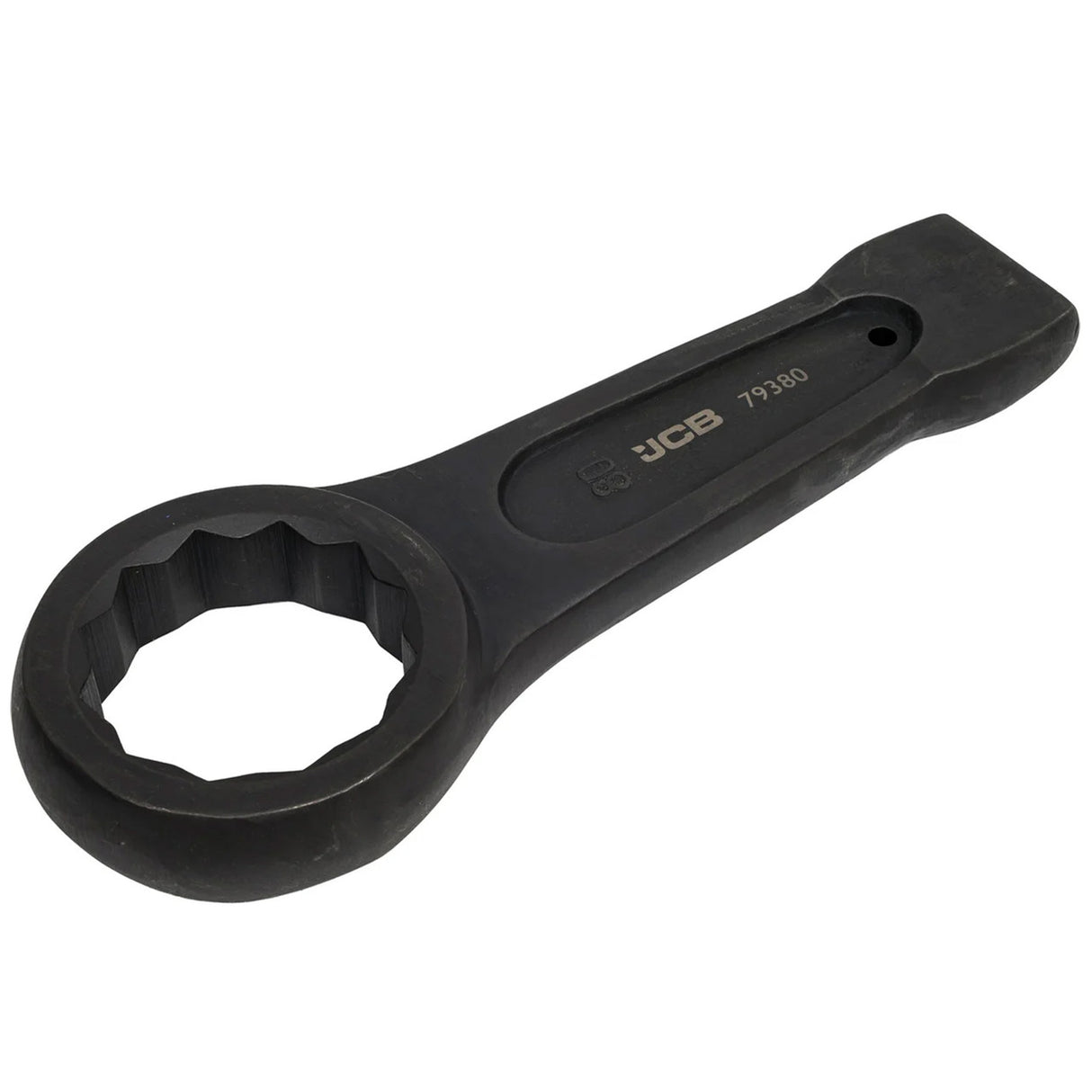 JCB 80mm Single Ring Slogging Spanner, Cr-V Steel | JCB-79380
