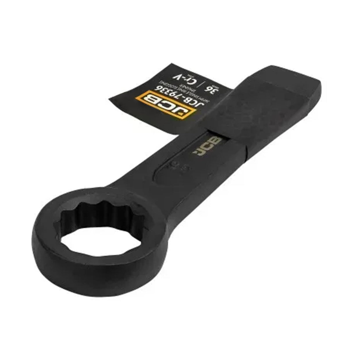 JCB 36mm Single Ring Slogging Spanner, Cr-V Steel | JCB-79336