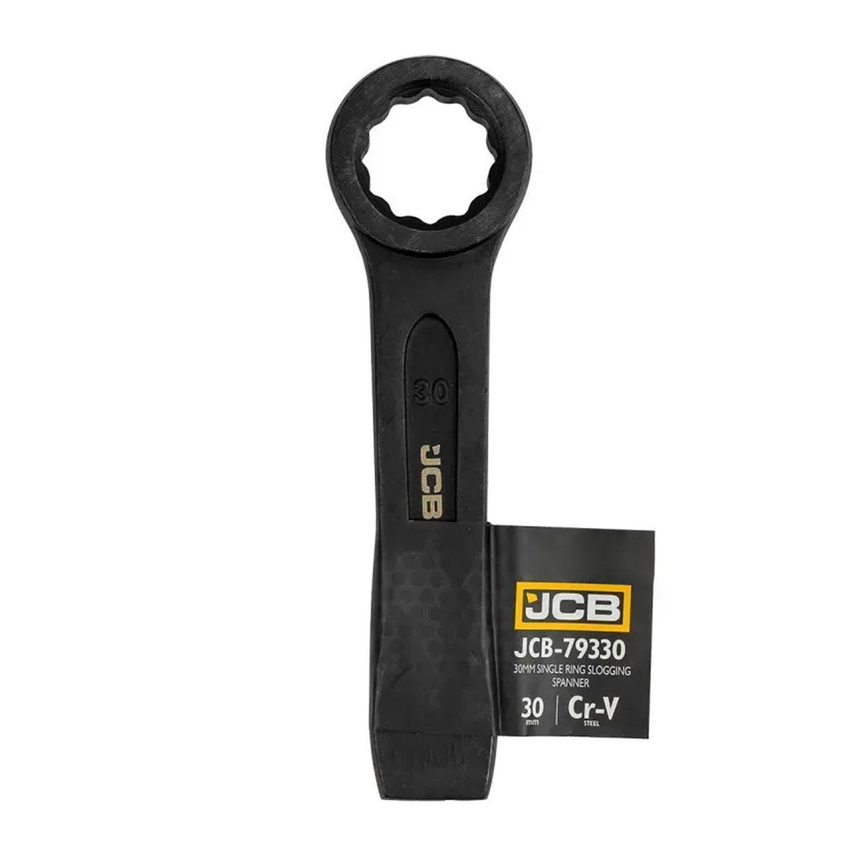 JCB 30mm Single Ring Slogging Spanner Tools, Cr-V Steel | JCB-79330