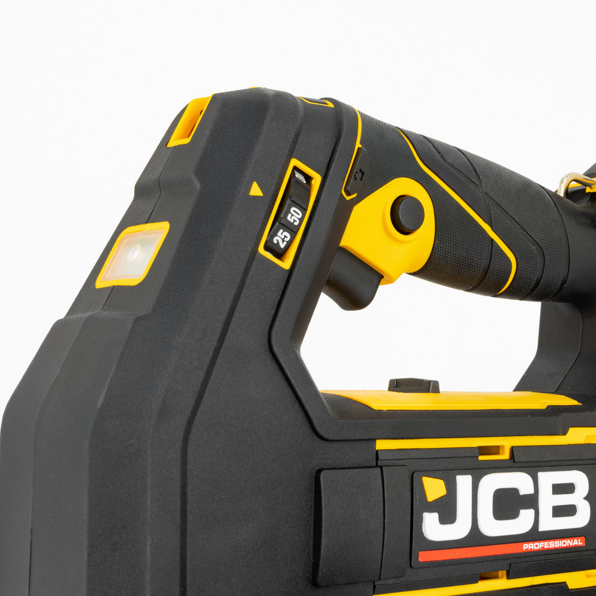 JCB Pro 18V Grease Gun, 300g/min Max Flow, 410 / 455g Capacity, Variable Speed, Up To 10,150psi Pressure (Bare Tool) | JCB-18PGG-VS