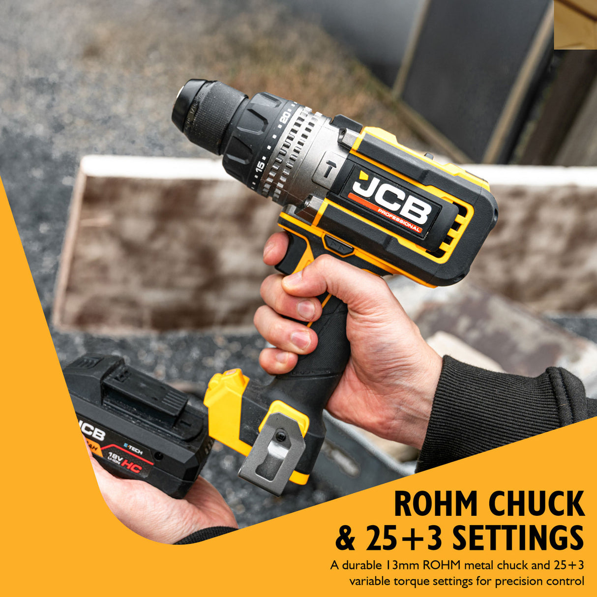 ROHM Chuck & 25+ 3 Settings