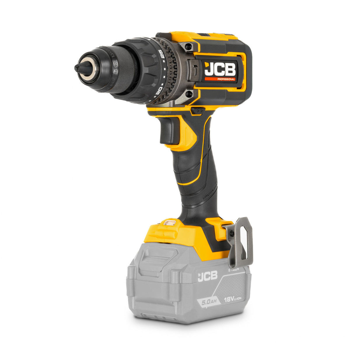 vBrushless motor — Offers improved efficiency, longer runtime, reduced maintenance and greater durability for professional use