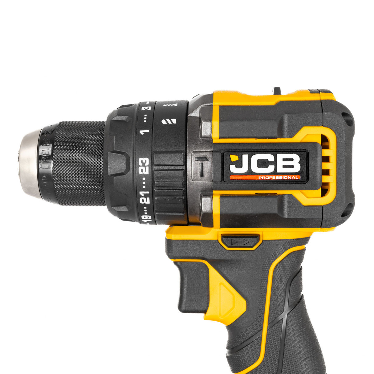 JCB Pro 18V Drill Driver 75Nm, Brushless, 2-Speed, 23+3 Positions & 13mm ROHM Keyless Chuck (Bare Tool) | JCB-18PDD-75