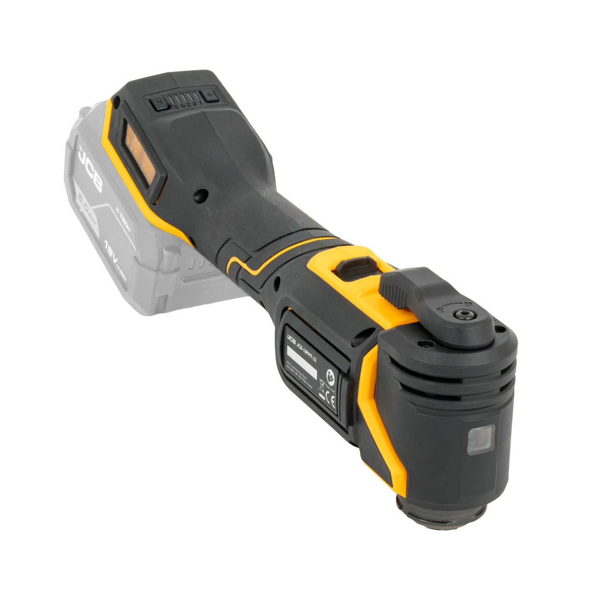 JCB Pro 18V Multi Tool, Brushless, 9-Speed Control, Tool-Free Change (Bare Tool) | JCB-18PMT-32