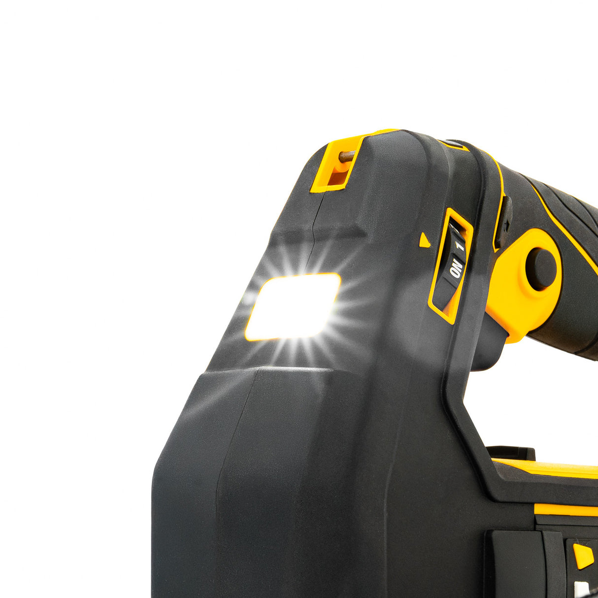Lighting: Built-in LED work light for visibility in low-light areas