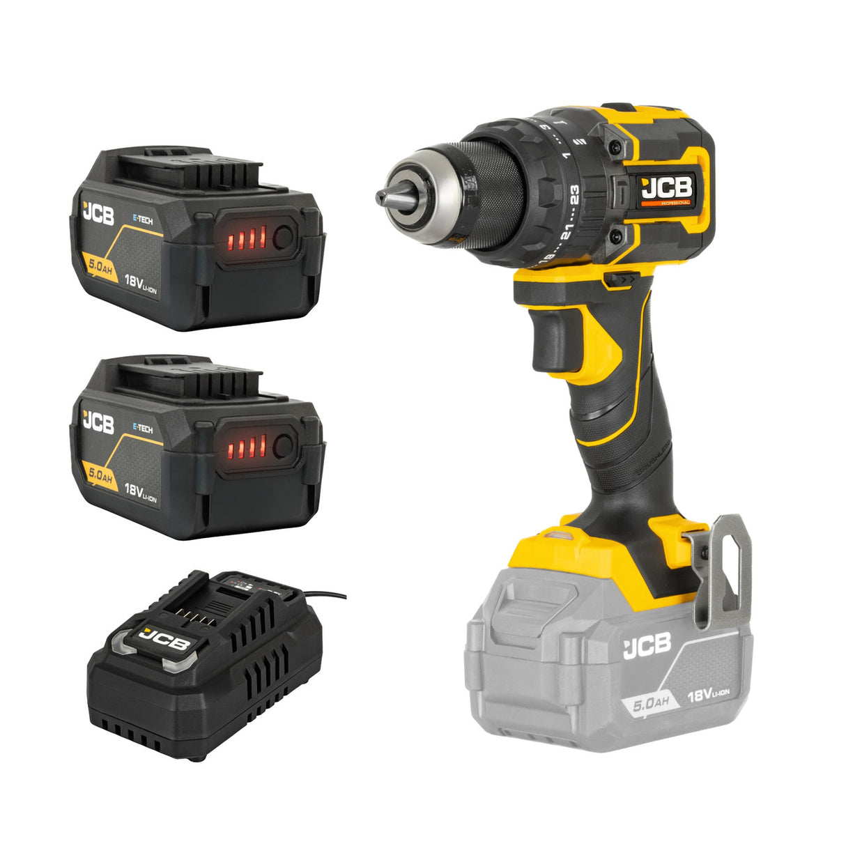 Equipped with a premium 13mm chuck for superior bit grip and quick, secure bit changes—ideal for professional-grade performance.