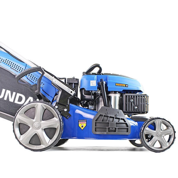 Hyundai 18"/46cm 139cc Electric-Start Self-Propelled Petrol Lawnmower | HYM460SPE