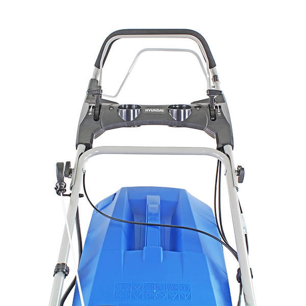 Hyundai 18"/46cm 139cc Electric-Start Self-Propelled Petrol Lawnmower | HYM460SPE