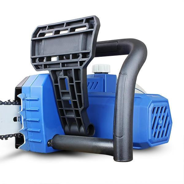 Hyundai 16" 40cm Electric Chainsaw 2400W 230V & Folding Trolley on Wheels, Garden Trolley 100kg | HYC2400E+GTW220