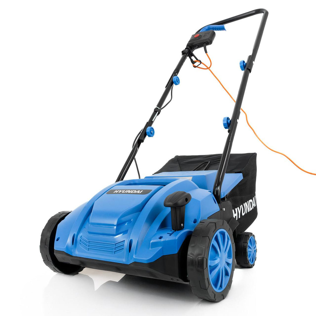 Hyundai 1500W 32cm Electric Artificial Grass Sweeper and Lawn Brush | HYSW1500E