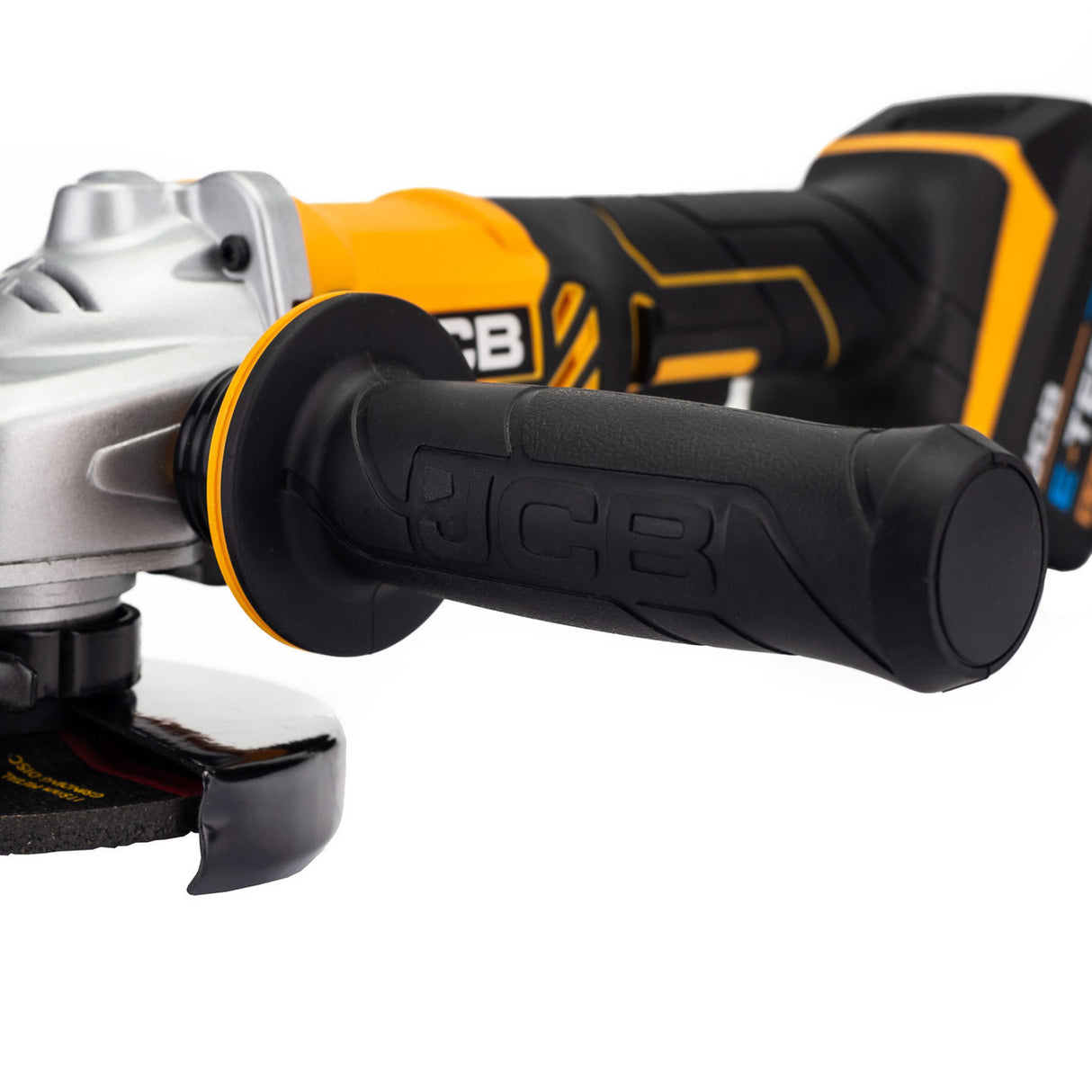 JCB 18V Cordless Angle Grinder, 115mm 4 1/2 inch, 2-5Ah Li-Ion Battery Options, M14 Thread | 21-18AG-B - Bare Unit