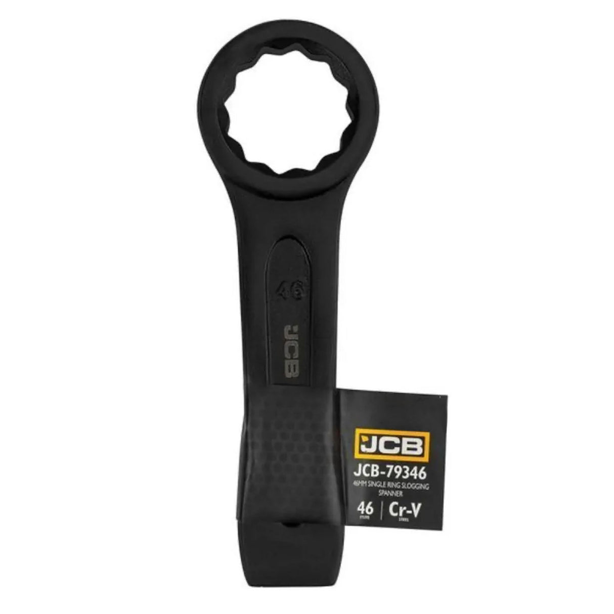 JCB 46mm Single Ring Slogging Spanner, Cr-V Steel | JCB-79346