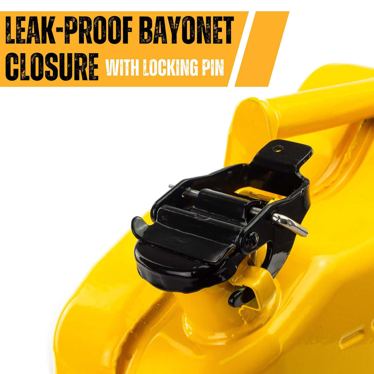 JCB 10L Jerry Can, Heavy-Duty 0.8mm Steel | JCBJCAN10 - 10L Jerry Can