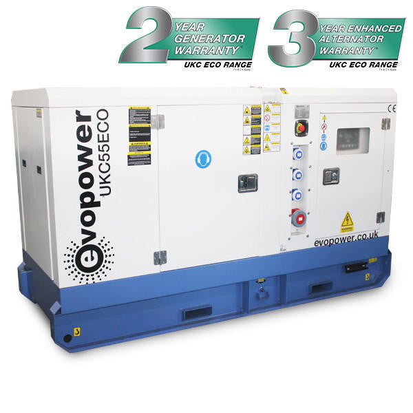 80kVA Cummins Powered Diesel Generator by Evopower | UKC80ECO