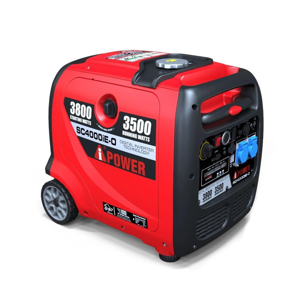 A-iPower 3.8kW Petrol Inverter Generator, Sine Wave Output | SC4000i-E-O