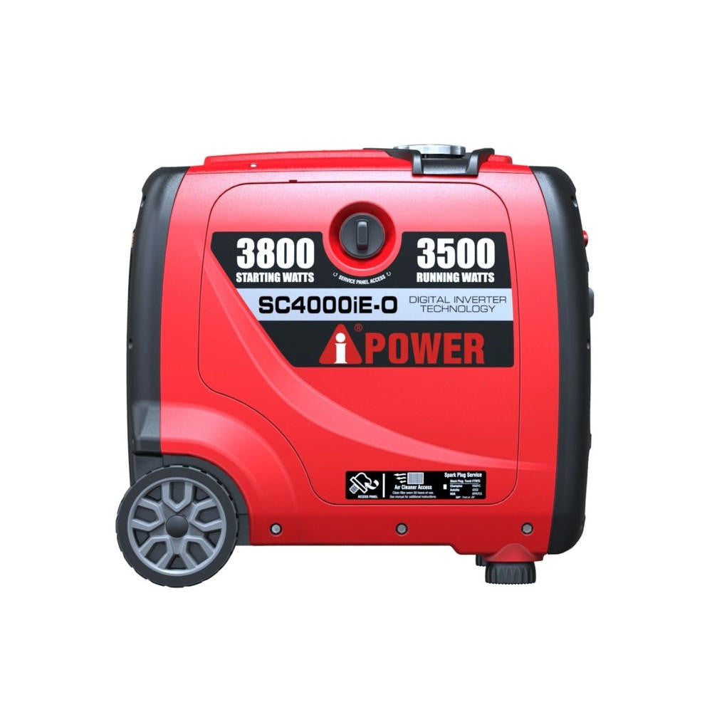A-iPower 3.8kW Petrol Inverter Generator, Sine Wave Output | SC4000i-E-O