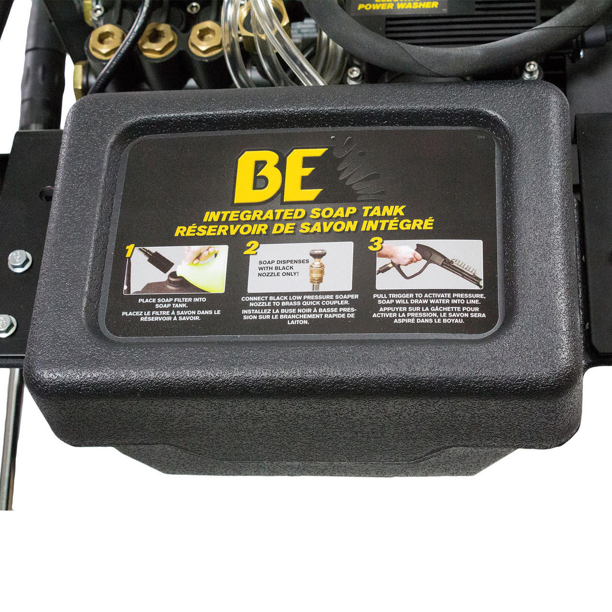 BE Pressure 1500psi 6L/min Portable Electric Pressure Washer | P1515EPNW