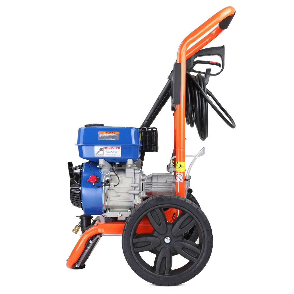 P1 Petrol Pressure Washer 3000psi / 207 bar & 14" Flat Surface Cleaner | P3500PWA+WJ14WAW-G